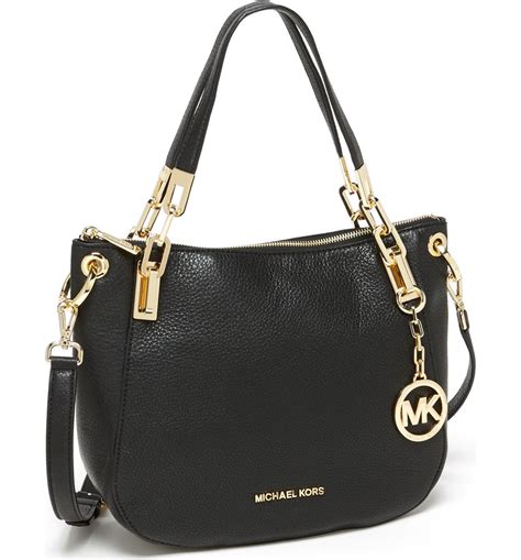 michael kors brooke medium leather shoulder bag|mk shoulder bags on sale.